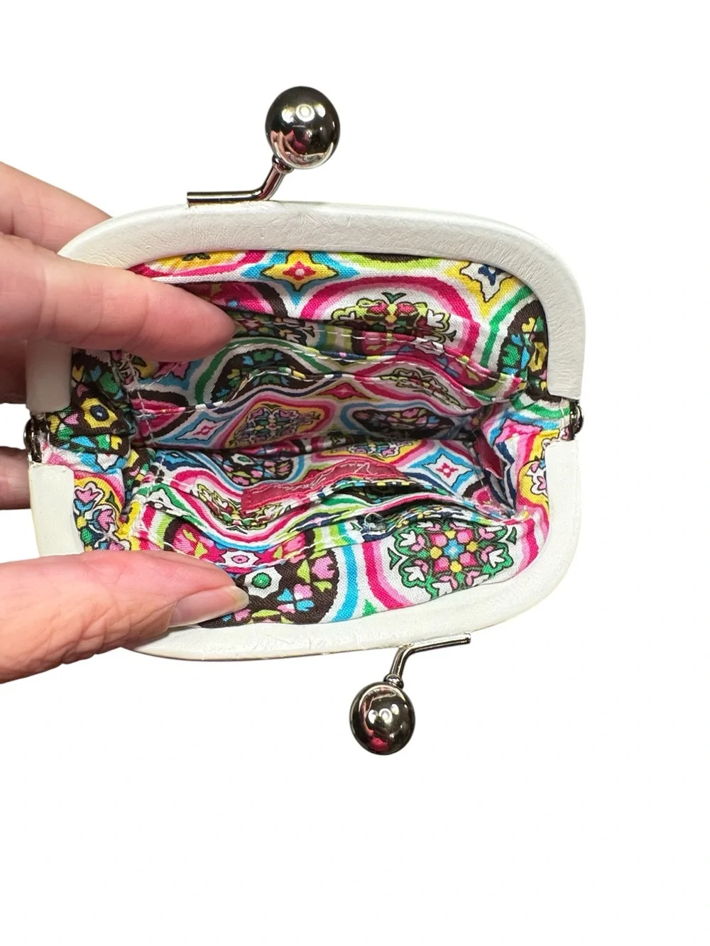 Vera Bradley Kisslock Coin Purse RETIRED - Picture 7 of 7